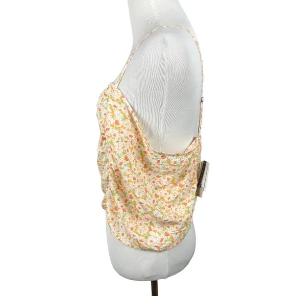 BP Nordstrom Tamara Daisy Crop Cami Tank Size XL - Picture 3 of 10